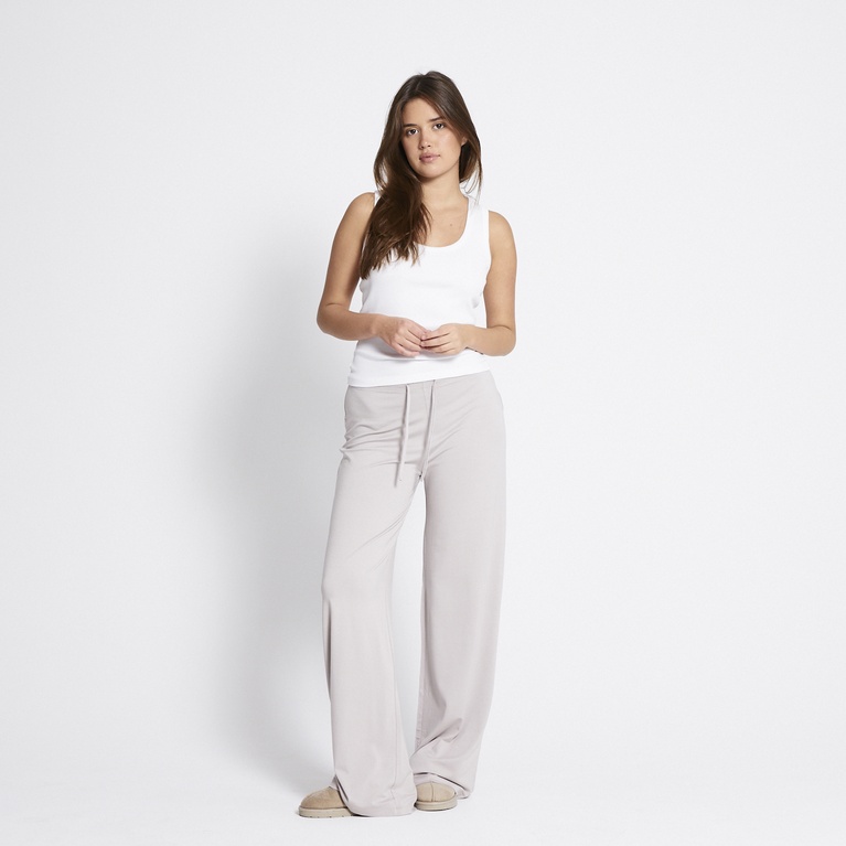 Loose soft pants "Holly" Light Beige